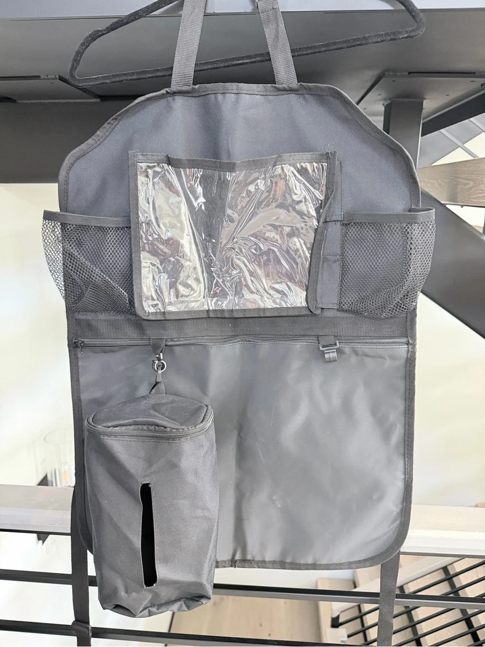 1 Black Backseat Car Organizer Car accessories